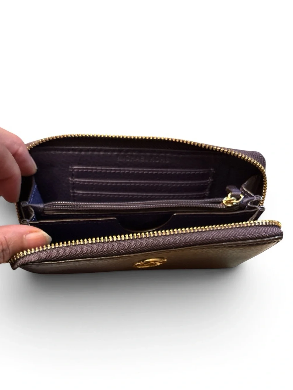 Michael Kors sleek pebbled